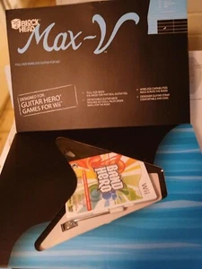 Nintendo Wii Max V Block Head Guitar Hero mit Gurt Neu Originalverpackt - Bild 1 von 1