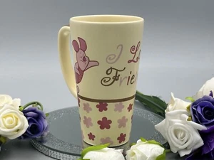Disneystore Exclusive Piglet I Love Friends Large Tall Mug. - Picture 1 of 3