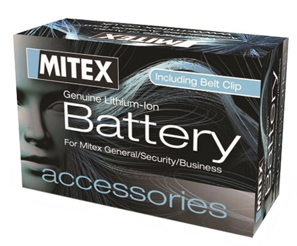 MITEX LI-ION BATTERY FOR GENERAL, PMR446, SECURITY, PRO, 446PRO HANDHELD RADIOS - Image 1 of 3