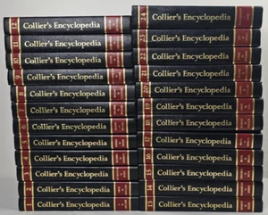 Collier's Encyclopedia Juego Completo Volúmenes 1-24 Año 1996 - Imagen 1 de 18