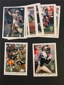 1995 Topps Panthers Inaugural Logo New Orleans Saints Team Set 13 Cards - Picture 1 of 1