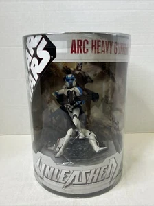 Rare Star War Unleashed ARC Heavy Gunner Clone Trooper Figure Hasbro 2007 New Z2 - Picture 1 of 2