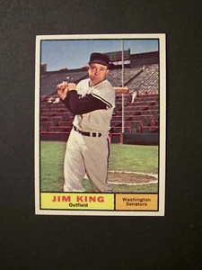 1961 Topps Baseball #351 JIM KING (Washington Senators) - NM! WOW! L@@K! - Picture 1 of 1