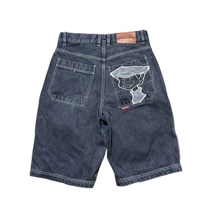 Vintage FUBU Mens 32 Waist Fat Albert and the Junkyard Gang Baggy Shorts Y2K - Picture 1 of 13