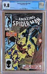 Amazing Spider-Man #265 CGC 9.8 WP 1st Appearance Silver Sable Marvel 1985 - Bild 1 von 3