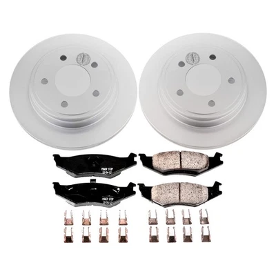 PowerStop CRK1667 Brake Kit For Dodge Intrepid 1993-1994 Rear - Imagem 1 de 4