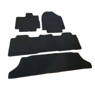 Juego de 3 filas alfombrillas negras originales Honda Odyssey 18-23 OE 19 20 21 22 Foto 1 de 4