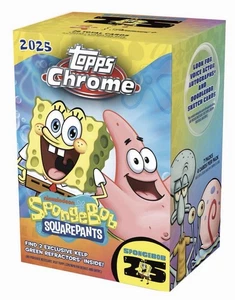 2025 Topps Chrome SpongeBob 25th Anniversary Value Box NEU OVP - Bild 1 von 1