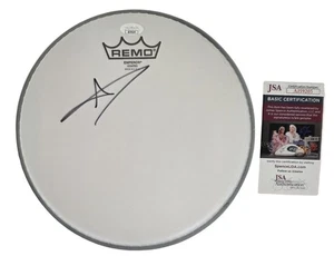 Andy Hurley Fall Out Boy Schlagzeuger signed Drumhead JSA COA handsigniert - Bild 1 von 5