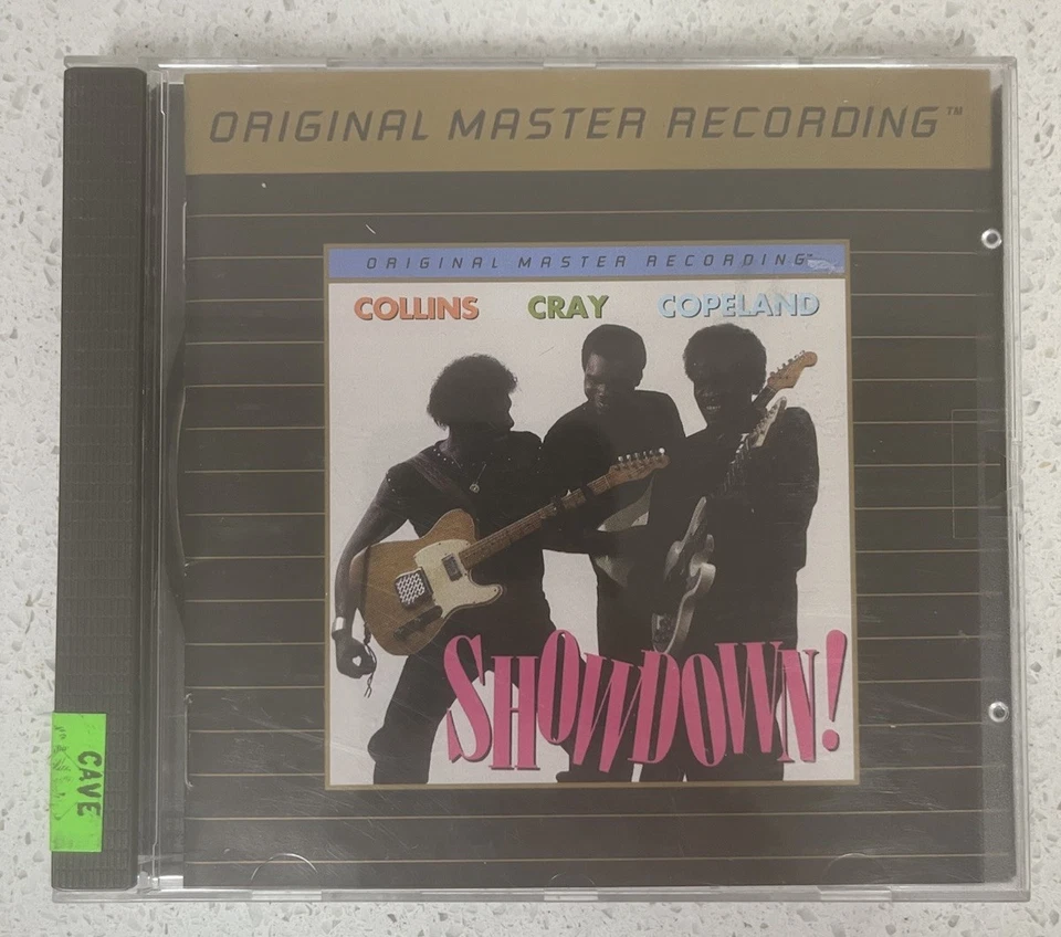 MFSL MOFI GOLD CD UDCD-620: COLLINS, CRAY & COPELAND - Showdown - 1995 US UDII - Imagem 1 de 4