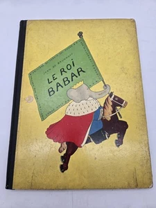 Le Roi Babar. Jardin des modes 1933. Jean De Brunhoff - Foto 1 di 9