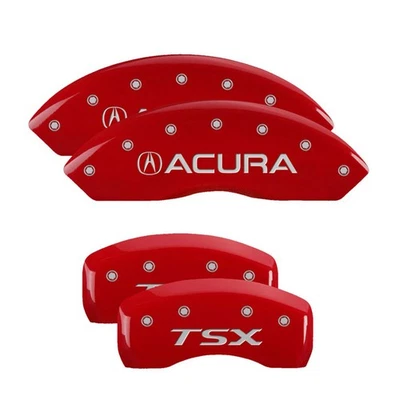 For Acura TSX 2009-2014 Front Rear Set MGP Disc Brake Caliper Cover DAC - Image 1 of 4