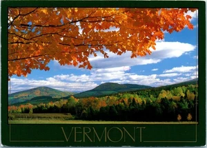 The Point where Sky Meets Earth, Vermont Postcard c1988 - Picture 1 of 2