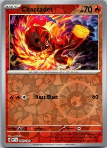 Charcadet Reverse Holo Common SV01: Scarlet & Violet Base Set 040/198 NM - Picture 1 of 2