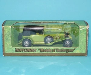 MATCHBOX MODELS OF YESTERYEAR Y-16 1928 MERCEDES SS COUPE MIB EURO BOX 1973 L... - Picture 1 of 12