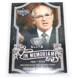 Decision 2022 Elite In Memoriam Soviet Union President Mikhail Gorbachev #IM22 - Picture 1 of 2