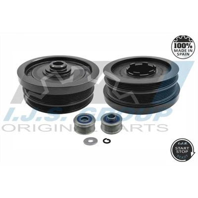 ORIGINAL® Ijs Group 17-1034KITB Riemenscheibensatz, Kurbelwelle - Bild 1 von 4