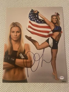 Paige VanZant Autographed 11x14 Photo PSA COA - MMA, UFC, Boxing, DWTS - Picture 1 of 3