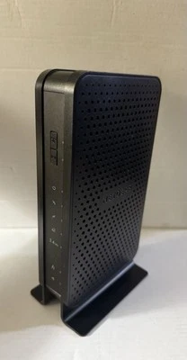 NETGEAR N300 C3000 (8x4) WiFi DOCSIS 3.0 Cable Modem Router Black No A/C Adapter - Image 1 of 4