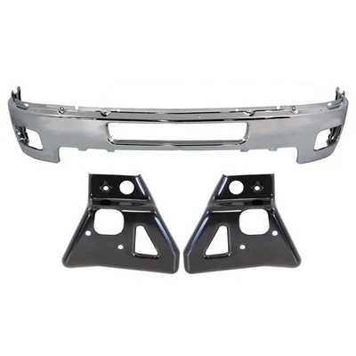 Bumper Face Bars Front for Chevy Chevrolet Silverado 3500 HD 2500 Heavy Duty Foto 1 de 4