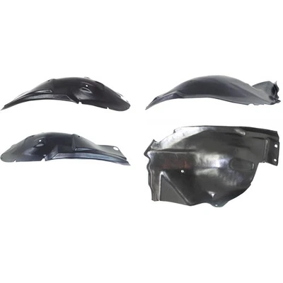 Set of 4 Fender Liner For Ford Mustang 2005-2009 Front Driver Side Base - Image 1 of 4