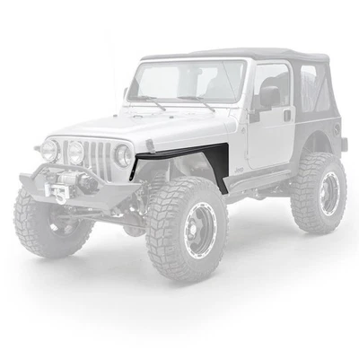 Smittybilt 76872 XRC Armor Front Tube Fenders 1997-2006 for Jeep Wrangler TJ LJ - Image 1 of 4