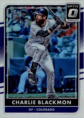 2016 Donruss Optic Holo #134 Charlie Blackmon - BB - Image 1 of 2