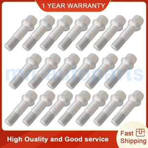 20pcs Wheel Lug Bolts Nuts Kit For Benz W220 W204 W164 W166 W251 S500 0009905307 - Picture 1 of 5