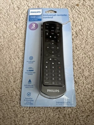Philips 3-Device Universal Remote Control *Open Box - Image 1 of 2