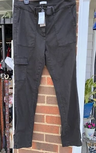 J. Jill Größe 8 schwarze Cargohose mit schmalem Bein - Bild 1 von 6