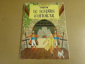 BD HC RE 1963 / TINTIN - LE SCEPTRE D'OTTOKAR - Foto 1 di 8