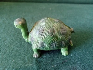 Vintage 1970's PVC 2.25" Green Turtle Figure - Picture 1 of 5