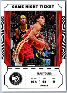 2022-23 Panini Contenders #9 Trae Young Game Night Ticket - Picture 1 of 2