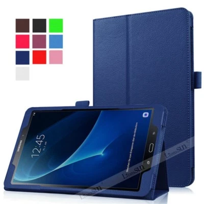 For Samsung Galaxy Tab A A7 S6 A8 S7 T220 T500 P610 T580 X200 Leather Case Cover - Image 1 of 4