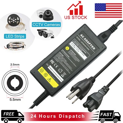 Adaptador de cable de alimentación de CA de 12 V 5 A 60 W para cargador iMAX EC6 B5 B6 5,5 mm * 2,5 mm Foto 1 de 4
