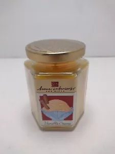 Vintage Home Interiors Vanilla Creme 7.5 oz Jar Candle NEW - Picture 1 of 4
