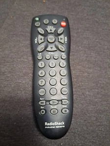 Radio Shack 3 in Universal Remote Control W/Large Print User Manual - Picture 1 of 5