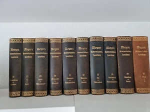 Meyers Großes Konversations-Lexikon 20 Bände 6. Auflage Eierstabausgabe 1903-08 - Bild 1 von 2