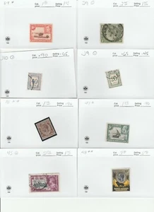 Kenia Uganda Tanganica 34 tarjetas de stock 5 escaneos CV antiguo más de $65 lote 6 - Imagen 1 de 5