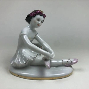 Lomonosov Imperial Handmade Porzellan Figur Ballerina Tänzerin Velikova UDSSR - Bild 1 von 9