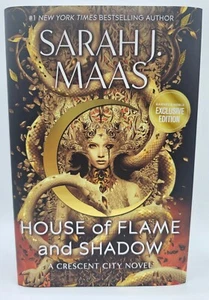 Sarah J. Maas House of Flame and Shadow SIGNED B&N Exclusive Physical Book RARE - Imagen 1 de 16