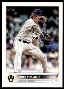 2022 Topps Baseball #487 Josh Hader - Picture 1 of 6