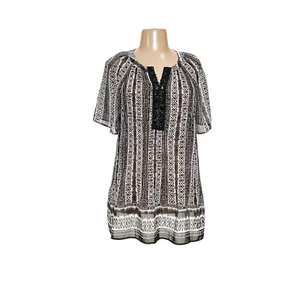 Catherines Multicolor Chiffon Blouse - Size 22/24W - Picture 1 of 4