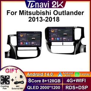 Android Autoradio für Mitsubishi Outlander 3 2013-2018 Carplay GPS Player Bildschirm - Bild 1 von 38