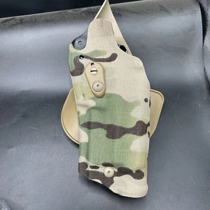 Safariland Red Dot Glock 19 23 ALS Cordura Camo LH Holster TLR X300 🔴 Red Dot - Picture 1 of 8