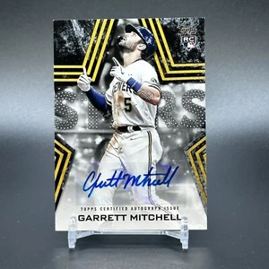 2023 Topps Garrett Mitchell #'d /199 Baseball Stars Autographs #BSA-MIT RC - Picture 1 of 3