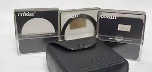 Cokin Cromofilter sa double mask 2 star 4x leather case vintage retro camera - Picture 1 of 4