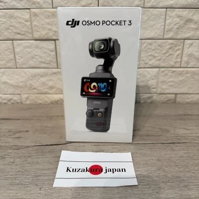 DJI Osmo Pocket 3 1 Inch CMOS Pocket Camera Black 4K 120fps US ship No Duty - Image 1 of 4