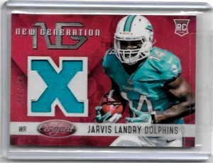 JERSEY JARVIS LANDRY 2014 CERTIFICADO PANINI NUEVA GENERACIÓN USADO #/299~ NOVATO - Imagen 1 de 1