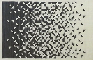Postcard Rebecca Burnett Quilt (Detail) "Horseshoes & Hand Grenades" 2016 MINT - Picture 1 of 1